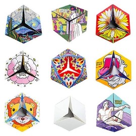 Rotating Polyhedron Play 5-Pack (Select 1 of 10 Kaleidocycle Types) Kaleidocycle Kaleidocycle Infinite Rotation / 회전 다면체 놀이 5개입 (칼레이도 사이클 10종 택1) 칼레이도사이클 칼레이도싸이클 무한회전체