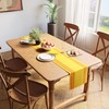 Encasa XO Dining Table Runner | Yarn Dyed Fine Ribbed