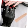 PACKOVE 2pcs Flexible Silicone Nail Practice Fingers Movable Hand Model