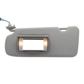 NHILES Driver Left Side Sun Visor Compatible with Honda CRV 2017 2018 2019 2020 2021 2022 Sunshade Number 83280TLAA12ZB Color: Gray