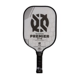 ONIX Pickleball Evoke Premier CT-16 Pickleball Paddle, White