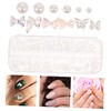 FOMIYES 1 Box Nail Art Accessories Nail Art Charms Ornaments