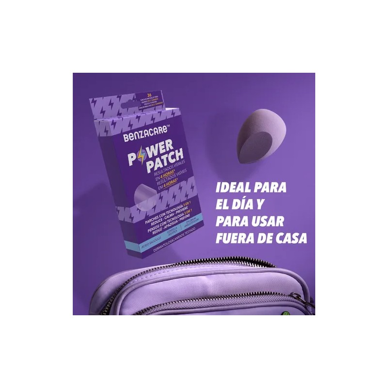 Benzacare Power Patch Parche Invisible Reduce Imperfecciones