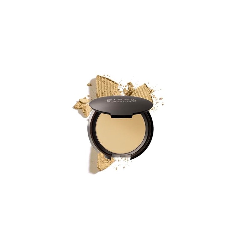 Maquillaje Compacto en Polvo Bissu | 15 Tonos disponibles Acabado