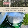 Coleman Citronella Candle 18oz – 30+ Hour Burn Time, Outdoor