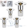Bathroom Sink Stopper Hair Catcher,Timnamy Drain Filter,Pop up Sink Drain
