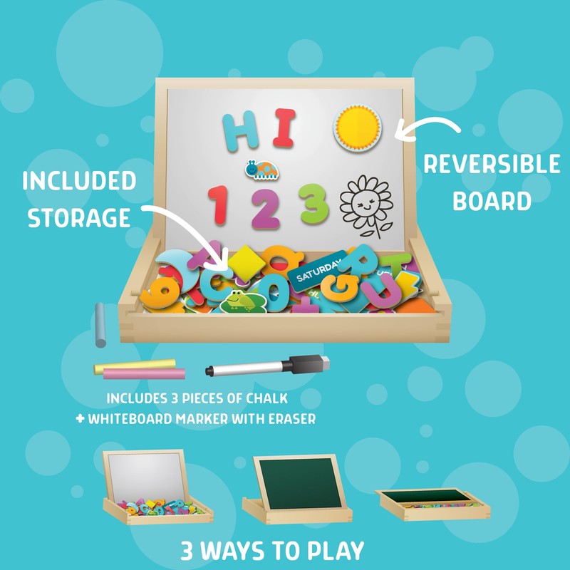 Chuckle & Roar - Easel Jr. Magnetic Dry-Erase and Chalk