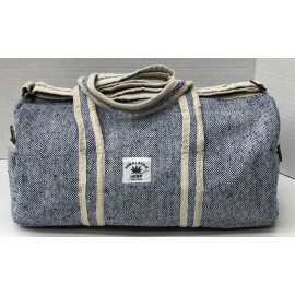 Handmade Artisan Himalayan Blue Beige duffel bag Travel Bag “Pattern and color may varies