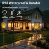 Solar Torch Lights,96LED Flickering Flame,43Inch IP65 Waterproof 4Pack