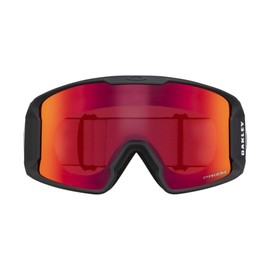 Oakley Line Miner Snow Goggle (Matte Black Frame/Prizm Torch Iridium Lens) with Large Goggle Soft Case