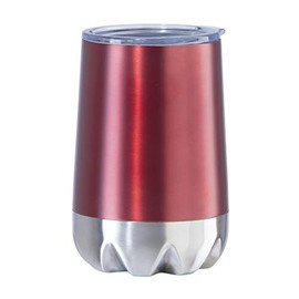 Oggi Calypso Vacuum Insulated Wine Tumbler - 12 oz, Red