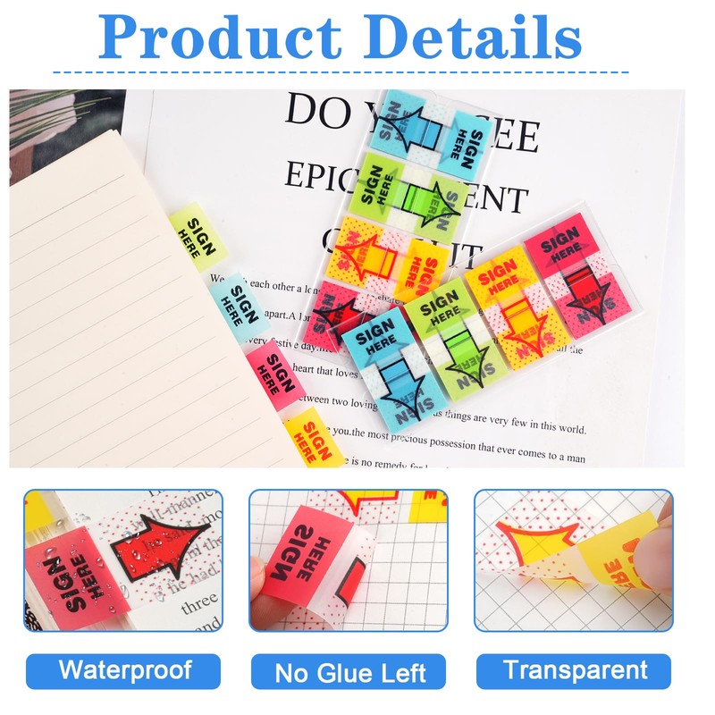 Sign Here Tabs Sign Here Stickers