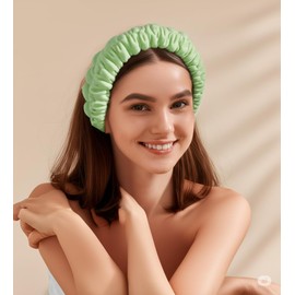 Spa Headband, Facial Care Accesoories (Light Green, One Size)