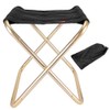 Folding Camp Stool Aluminum Alloy Portable Foldable Chair Seat for