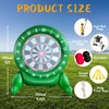 6.4 FT Giant Kick Darts Games, Jumbo Outdoor Soccer Green