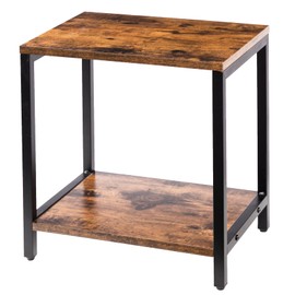 Short Table Small Table Stand Small Tables for Small Spaces Low Small Side Table Black Metal Small End Tables Living Room Printer Tables Mini Coffee Table Little Small Night Stand Nightstand Bedroom