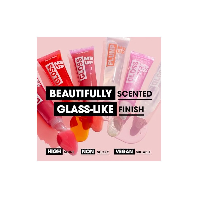 Collection Cosmetics Lasting High-Shine, Non-Sticky, Gloss Me Up Scented Lip