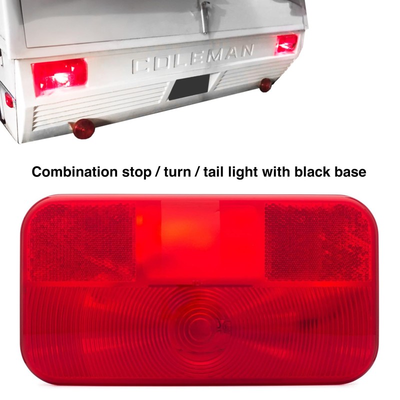 Lumitronics RV Surface Mount Light, Stop/Turn/Tail for RV, Trailer, Camper,