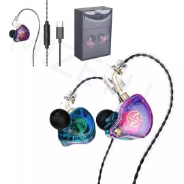 MIZETLI Audifono In-ear/intraurale Geniales Tipo C Cable Y Micrófono