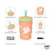 Zak Designs Unicorn Kelso Tumbler Set, Leak-Proof Screw-On Lid with