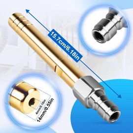 Pressure Washer Long Range Chemical Nozzle, Shooter Tip Power Washer Compatible with Ladder Saver, 1000 to 6000 Psi Pressure Washing with 1/4'' Quick Connect
