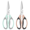 Vutyvve Kitchen Scissors, Stainless Steel Blades, Soft Grip, Multifunctional Kitchen