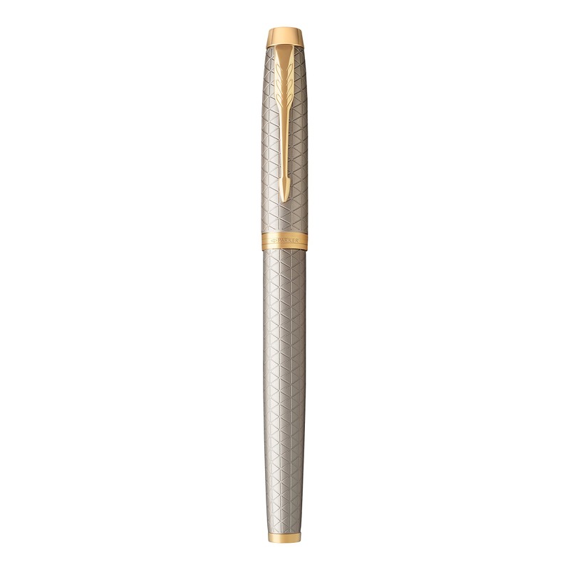Parker IM Fountain Pen | Premium Warm Silver | Fine