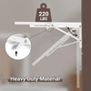 Neoaider Wall Mounted Folding Table 47.2”L x 19.7”W, Laundry Folding