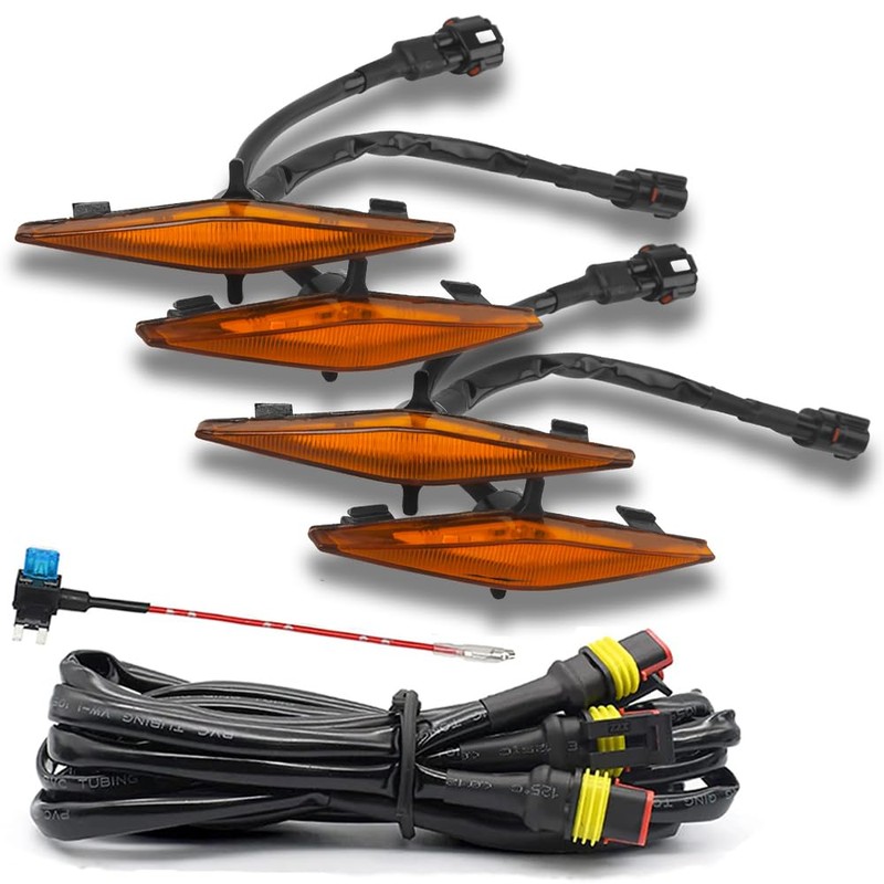 MAXHAWK LED Grill Light Kit Compatible with 2014-2023 Toyota 4Runner
