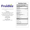 Fruidles Christmas Coal Chocolate Milk Double Crispy Coal, Party Bag