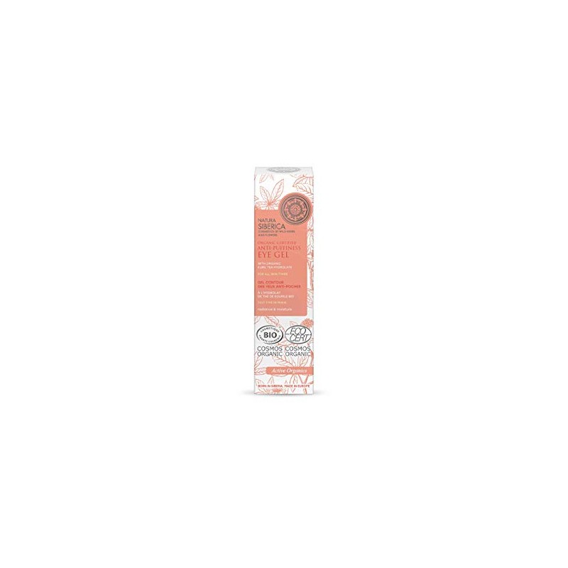 Natura Siberica Organic Certified All Skin Types, Anti-Puffiness Eye Gel