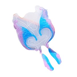 MENGZHIAO Resin Moulds,DIY Elf Ear Clip Silicone Mold Butterfly Fairy Wing No Piercing Earrings Crystal Epoxy Resin Molds Ear Covers Jewelry