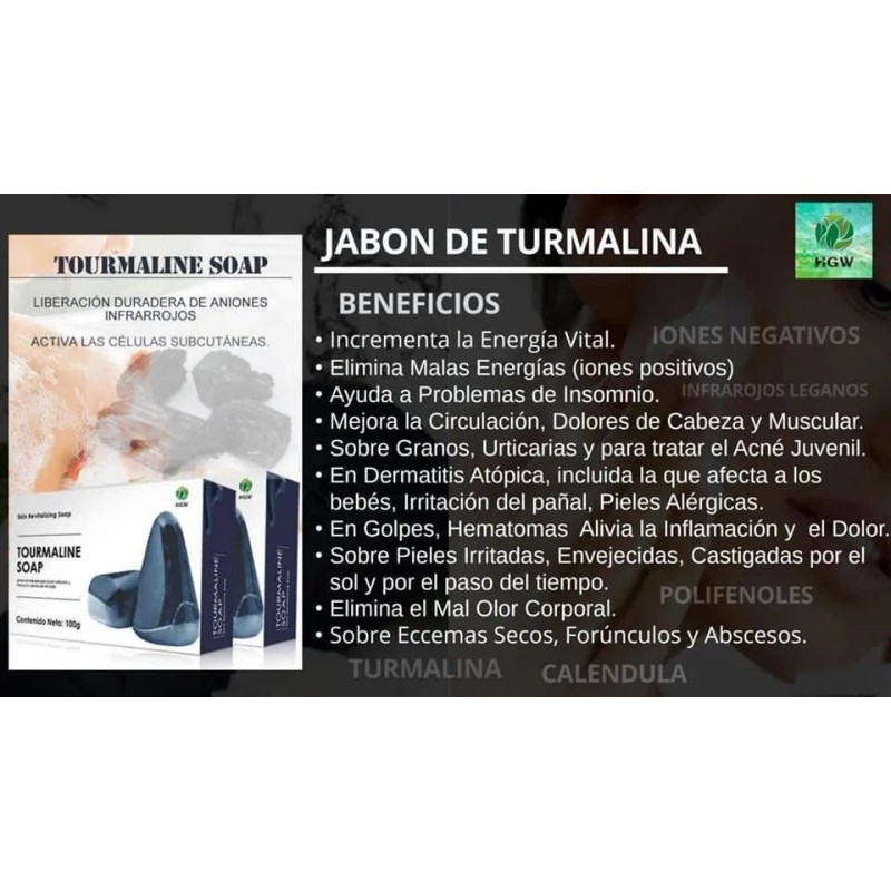 HGW Jabn turmalina 100g