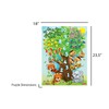 Springbok's 36 Piece Children's Jigsaw Puzzle Counting Tree - Made