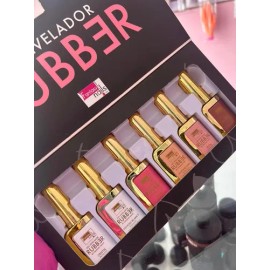 Gama Gel Nivelador Rubber Fantasy Nails 6 Tonos                                                                                                       