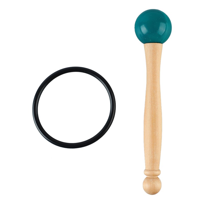 Singing Bowl Mallet Wood Handle Rubber Head Clear Beautiful Sound