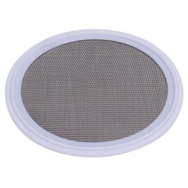 DERNORD 4" PTFE (Teflon) Sanitary Gasket w/Stainless Screen - Tri Clamp Clover (100 Mesh)