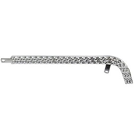 Bike 26" Lowrider Triple Square Twisted Chain Guard Chrome.