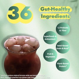 Seedify™Work From Home Energy Packs - 12g Plant Based Protein& 8 antioxidant-rich superfoods - Focus Support for Professionals, For Shakes & Smoothies，Cocoa Flavor, 1.59Oz