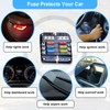 JOREST 30Pcs Mini Car Fuse Kit - Mini Blade Fuses