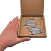 SKIR'CO Pack of 20 Galvanised Steel Cotter Pins, 4 x