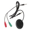 Operitacx Omnidirectional Desktop Microphone with Cable Condenser Mic for Meetings