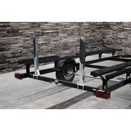 Extreme Max 3005.3787 Heavy-Duty 30" Pontoon Trailer Guide-Ons with Non-Marking Coating for 3" Trailer Frames - Includes 2 Guide-Ons