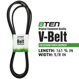 8TEN Belt for Cub Cadet Pro Z 160 Z-Force 60 954-05015 John Deere GX21395 TCU26907 Exmark 103-9273 754-05015 (161.75 x 5/8)
