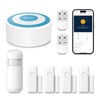 PGST Wifi Home Alarm System,Smart Home Security Systems with Instant