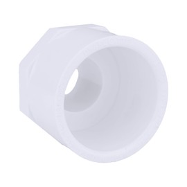 Charlotte Pipe 1" X 1-1/4" Male Adapter Pipe Fitting - Reducer (Male Pipe Thread x Socket) Schedule 40 PVC Durable, Easy to Install, and High Tensile for Home or Industrial Use (Single Unit)