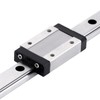 550mm MGN12 Linear Rail Guide with MGN12H Stainless Steel Black