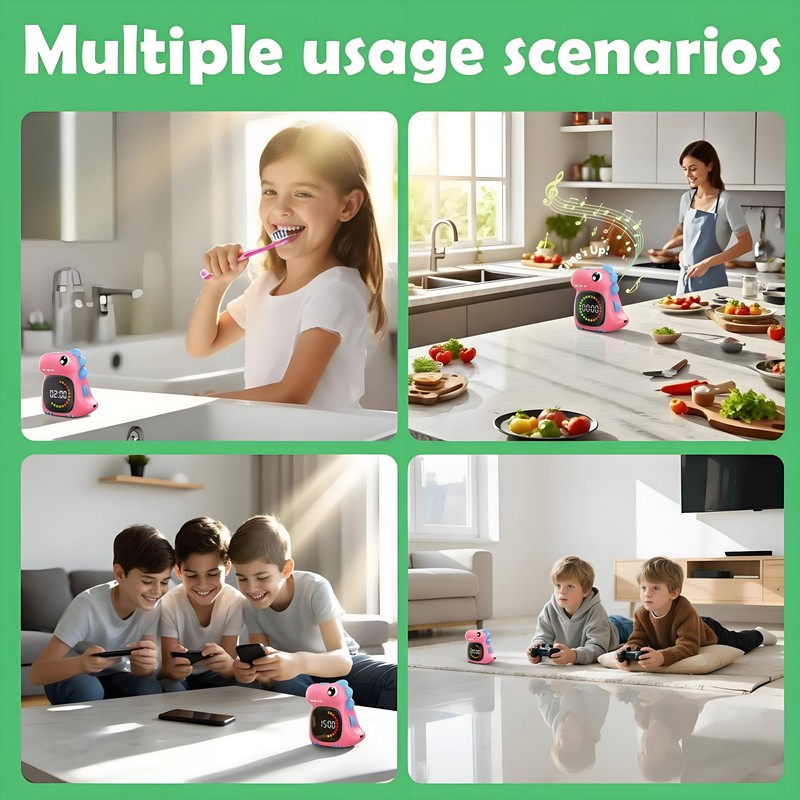 Doli Yearning Visual Timer for Kids, 99 Minute Digital Cute