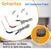 Gohantee 2-Pack Grill Probes Replacement for Weber Igrill 2, Igrill