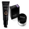 Pack Maquillaje Liquido Alta Cobertura + Polvo Fijador Bissu